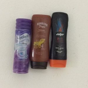 Mini Brands Set Of 3 items Tanning 1 Edge 2 n 1 +